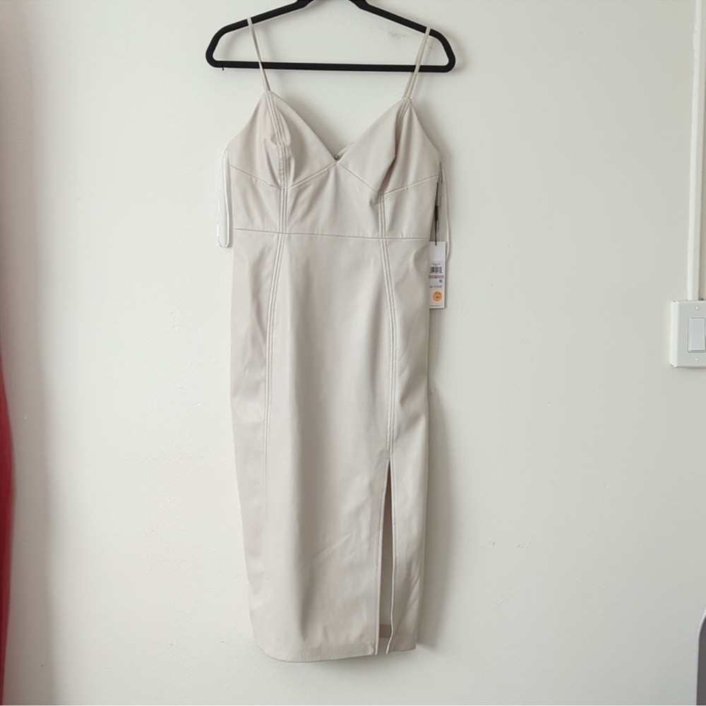 Calvin Klein beige spaghetti strap Dress sz 6